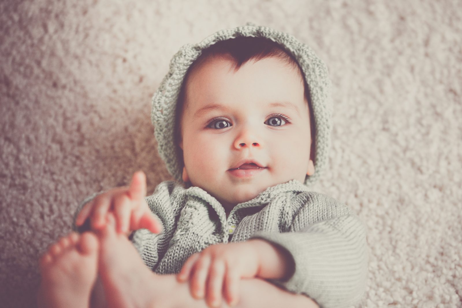 Organic baby range for this cute baby!