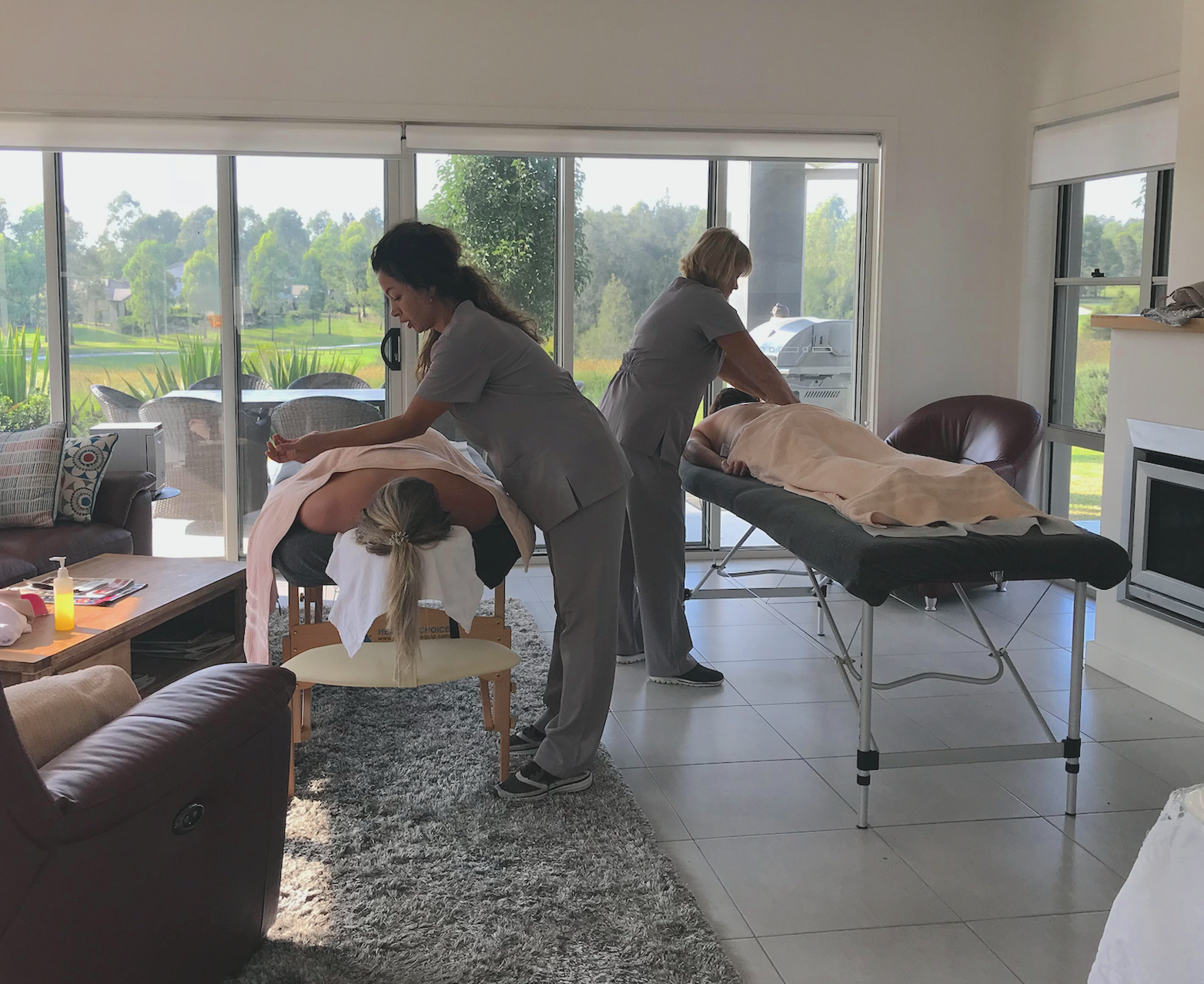 Weddings and massages!